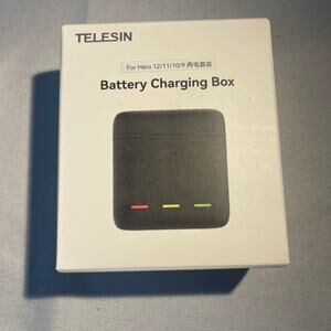 Telesin GO pro (HERO 12/11/10/9) Battery Charging Box -NEW